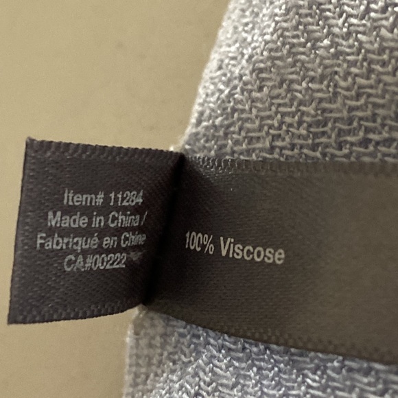 Light Blue Pashmina/Scarf - Picture 5 of 6